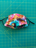 Tie Dye Adjustable Layered Mask