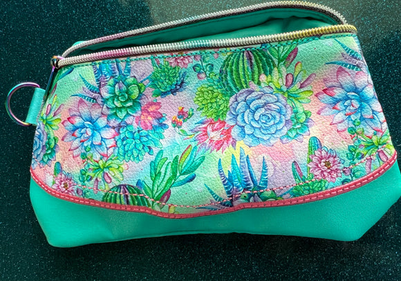 Succulent Clutch bag