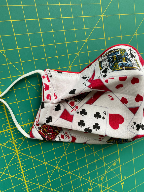 Playing Cards - Adjustable Face Mask
